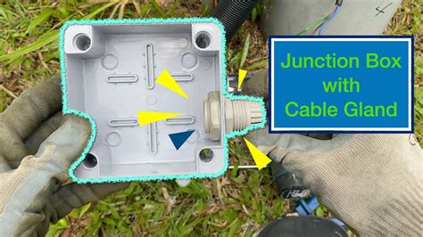 how to install a junction box outside|installing junction box in wall.